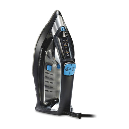 Plancha de Vapor Hamilton Beach FabricIQ Negra 14950