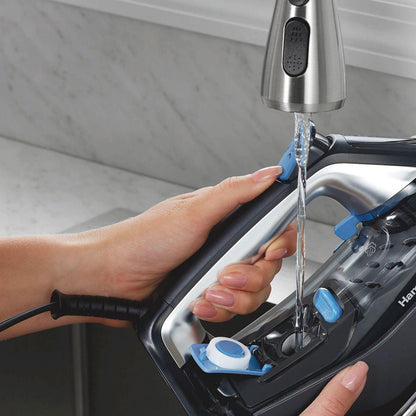 Plancha de Vapor Hamilton Beach FabricIQ Negra 14950