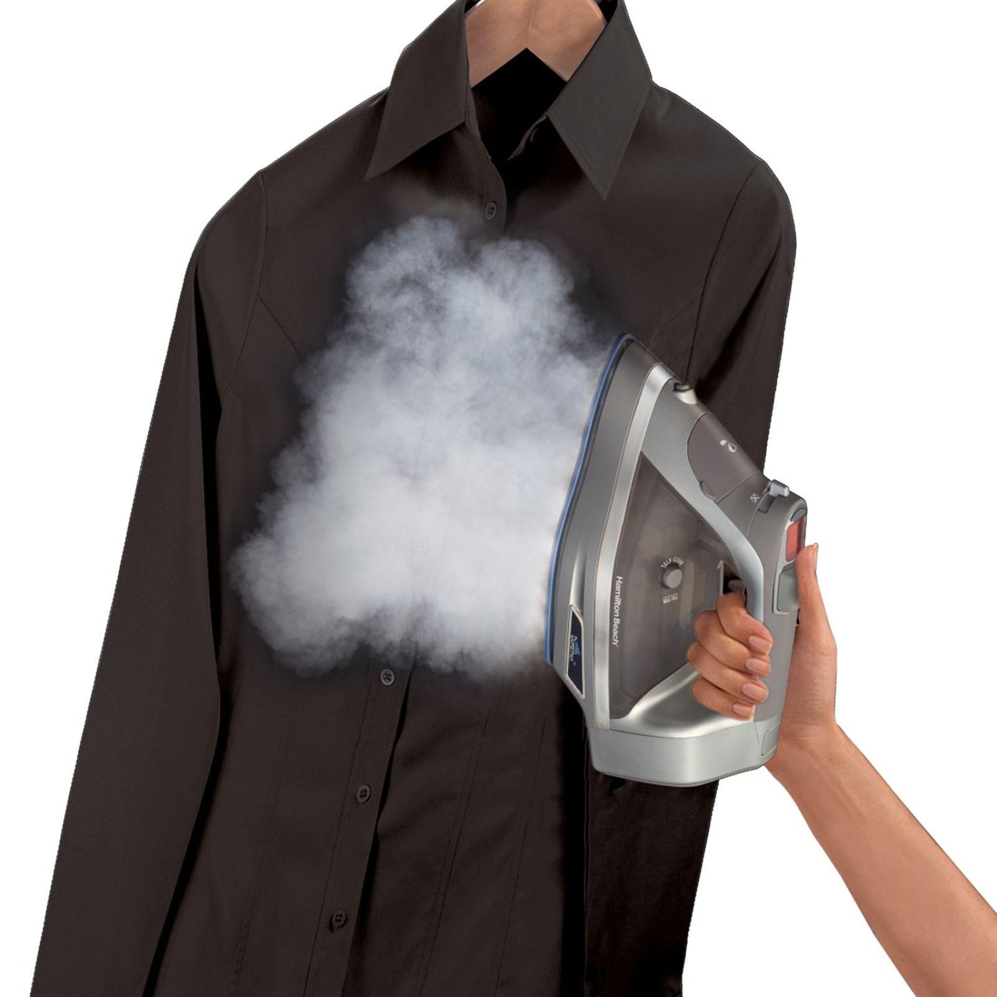 Plancha de Vapor Hamilton Beach Durathon Gris 19901