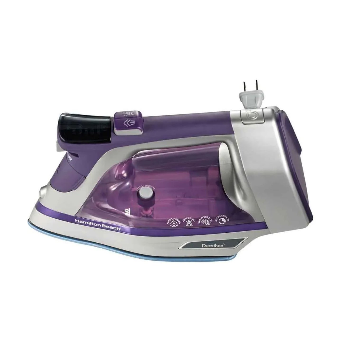 Plancha de Vapor Hamilton Beach Durathon Morada 19971