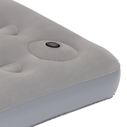 Colchón Inflable Individual Coleman Go con Bomba de Pié Gris 2000025516