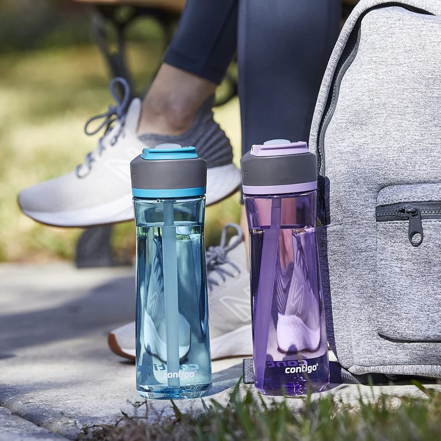 Botella de Agua Contigo 710ml Ashland 2.0 Morado 2203803