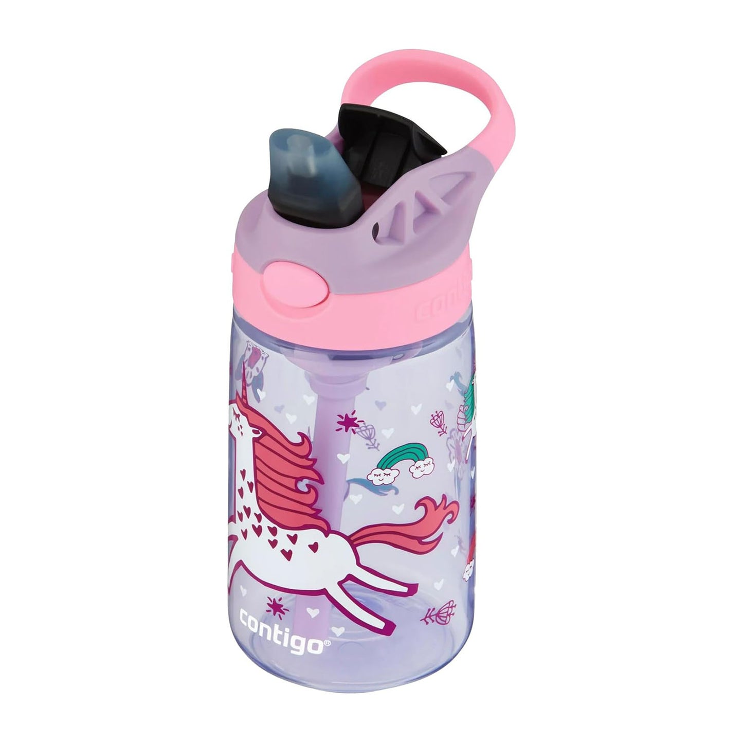 Botella de Agua Contigo 414ml Autospout Cleanable Morado 2207909