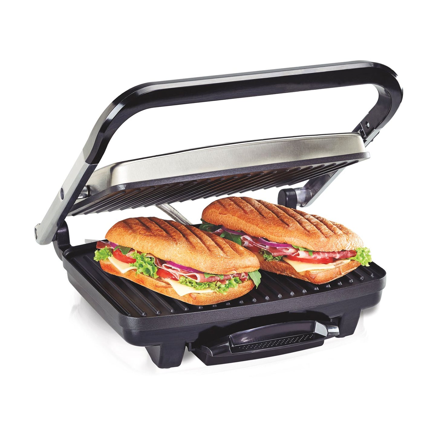 Parrilla Prensa Hamilton Beach Gris 25410