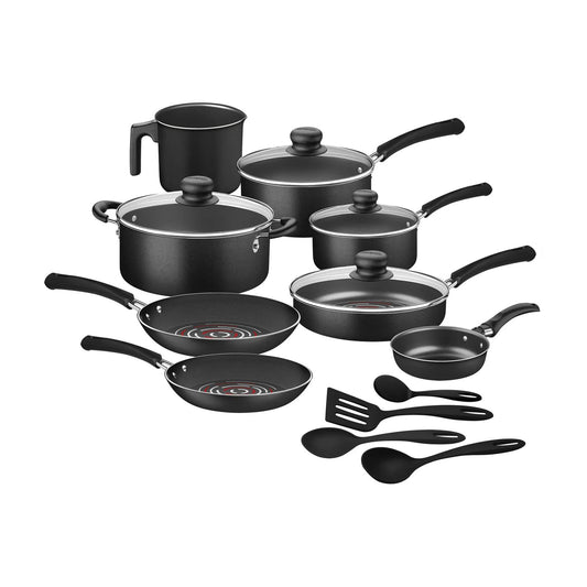 Batería de Cocina Tramontina Neocook 16 piezas Negra 27899523