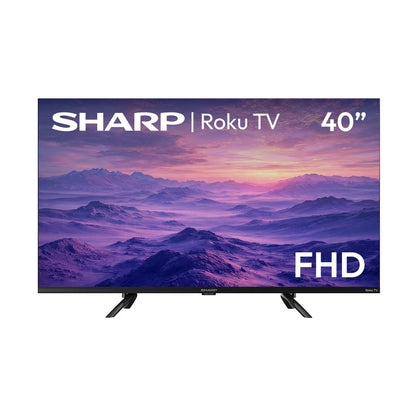 Televisión Pantalla 40 Pulgadas Sharp Roku TV FHD 2T-C40GF2320U