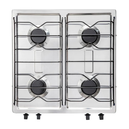 Parrilla de Gas Alfamex 4 Quemadores Negra 312