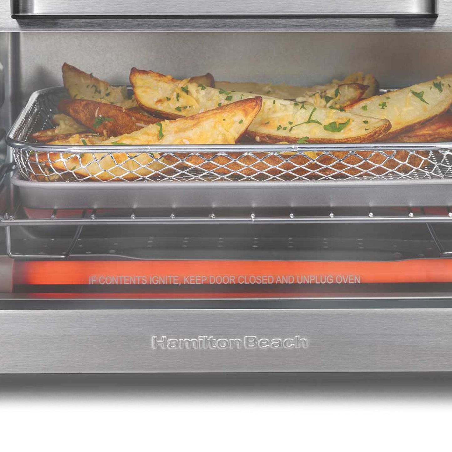 Horno Eléctrico con Freidora de Aire Hamilton Beach Sure-Crisp Gris 31403J