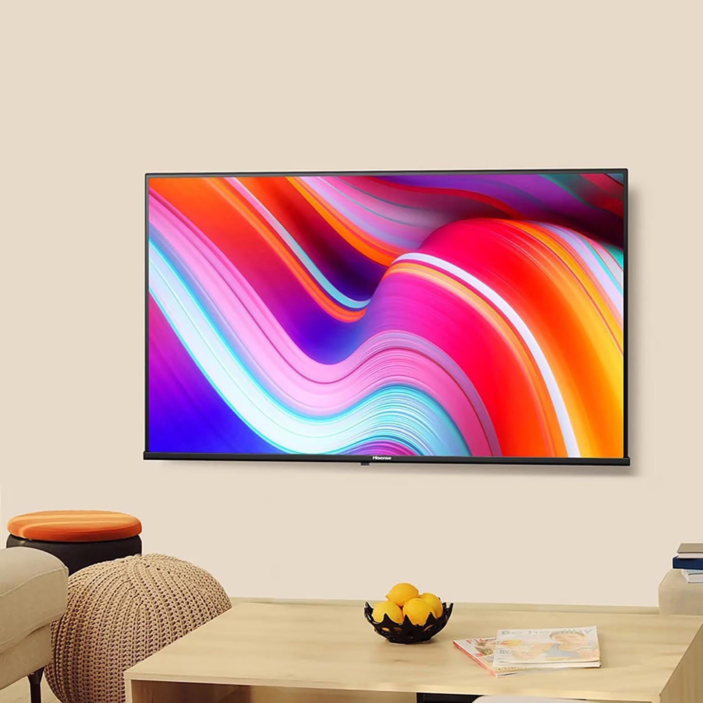 Televisión Pantalla 32 Pulgadas Hisense Roku TV HD 32A4KR