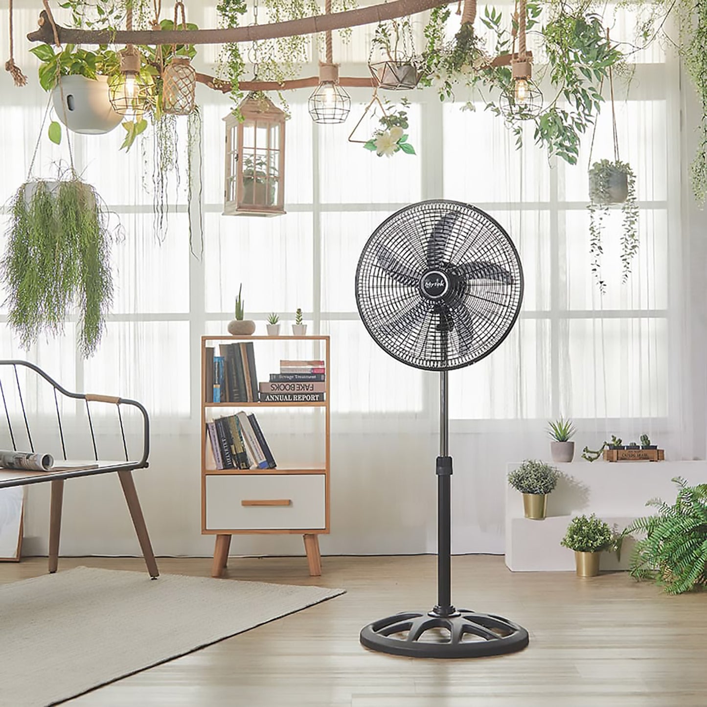 Ventilador de Pedestal Mytek 18 Pulgadas Negro 3404
