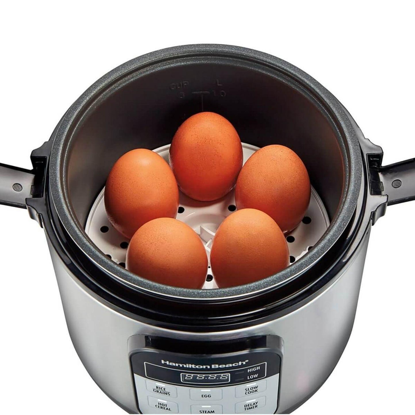 Olla Multifunción Hamilton Beach1.4 Litros Gris 37524MN