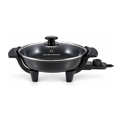 Sartén Eléctrico Antiadherente Hamilton Beach Negro 38533