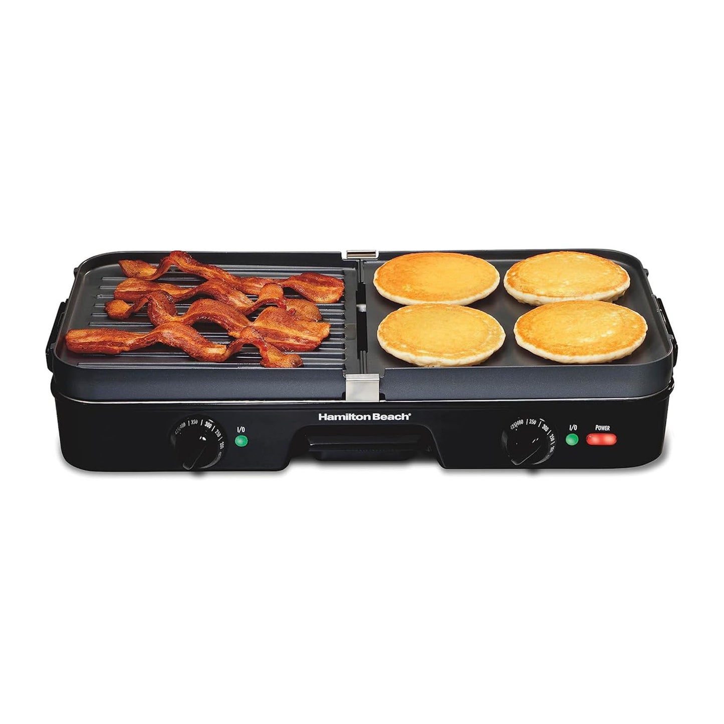 Parrilla Plancha Eléctrica Hamilton Beach 3 en 1 38546
