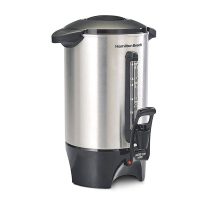 Cafetera Percoladora Hamilton Beach 45 Tazas Gris 40520R