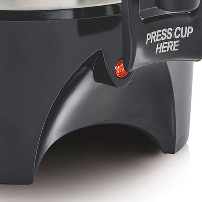 Cafetera Percoladora Hamilton Beach 45 Tazas Gris 40520R