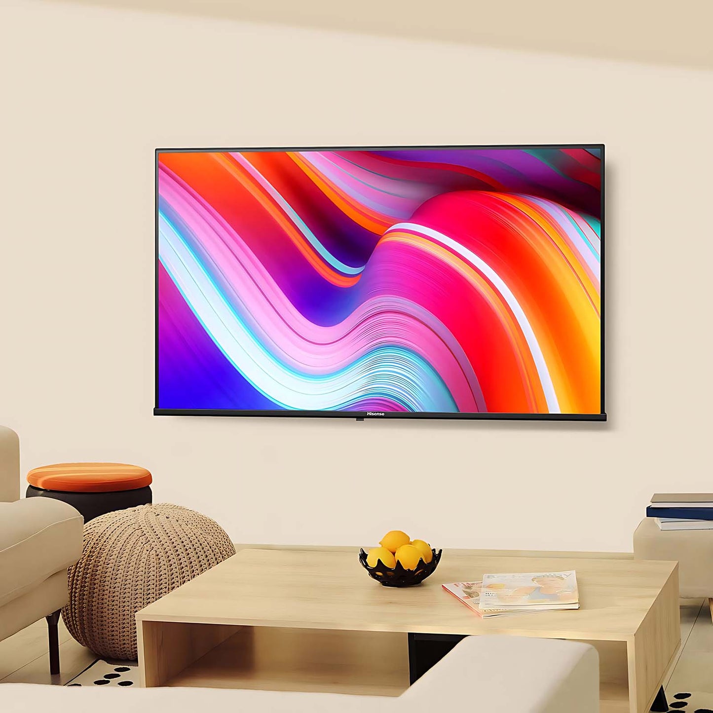 Televisión Pantalla 40 Pulgadas Hisense Smart TV FHD 40A4KV