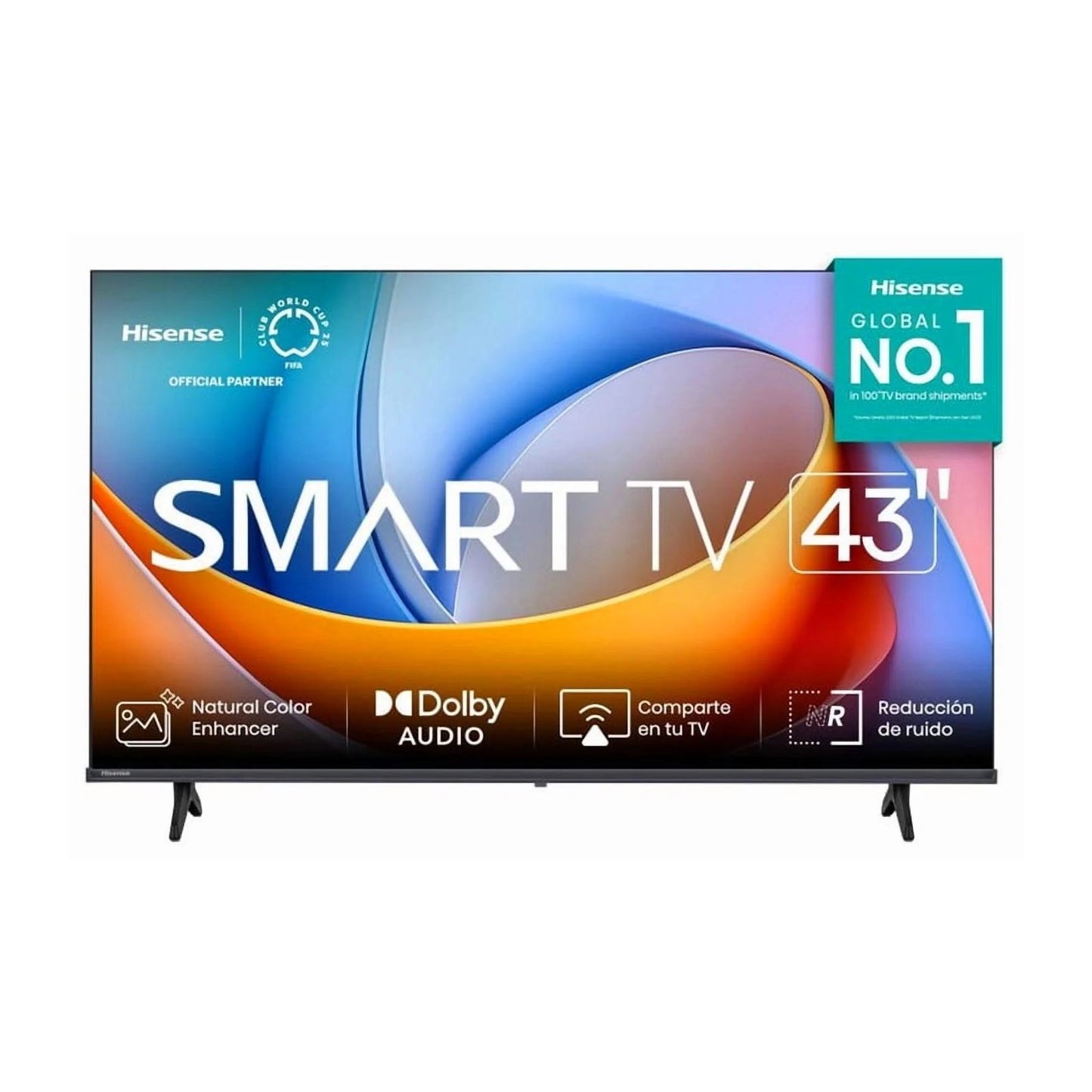Televisión Pantalla 43 Pulgadas Hisense Smart TV FHD 43A45NV