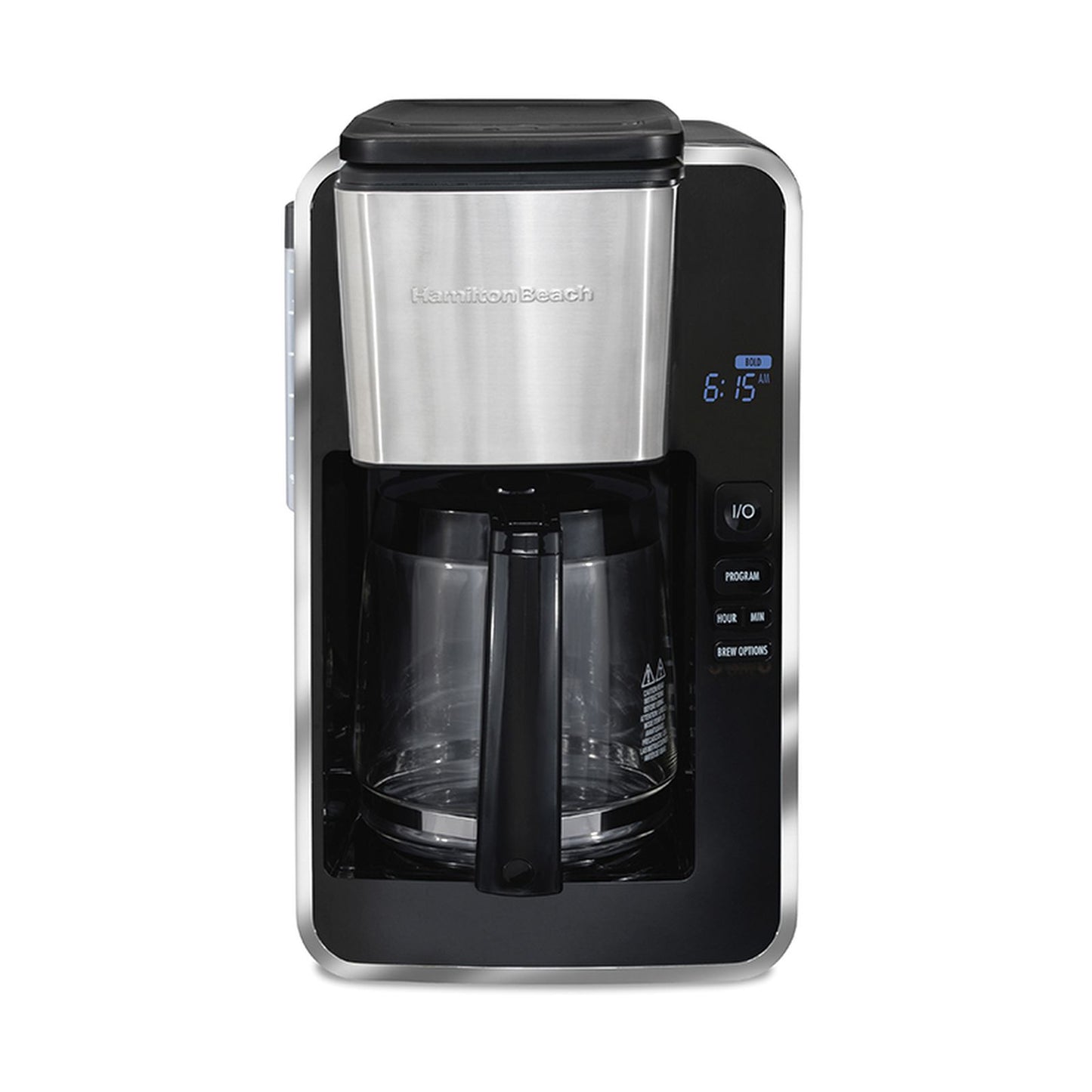 Cafetera Programable Hamilton Beach FrontFill 12 Tazas Negra 46321