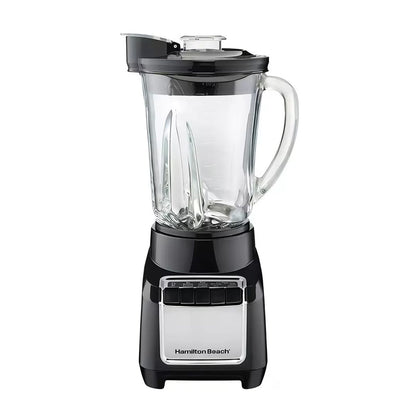 Licuadora Hamilton Beach Wave-Action Vaso de Vidrio 1.4 Litros Negra 53521FG
