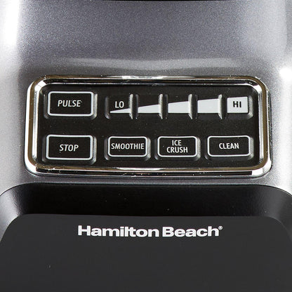 Licuadora Hamilton Beach Sound Shield Vaso de Vidrio 1.5 Litros Gris 53602