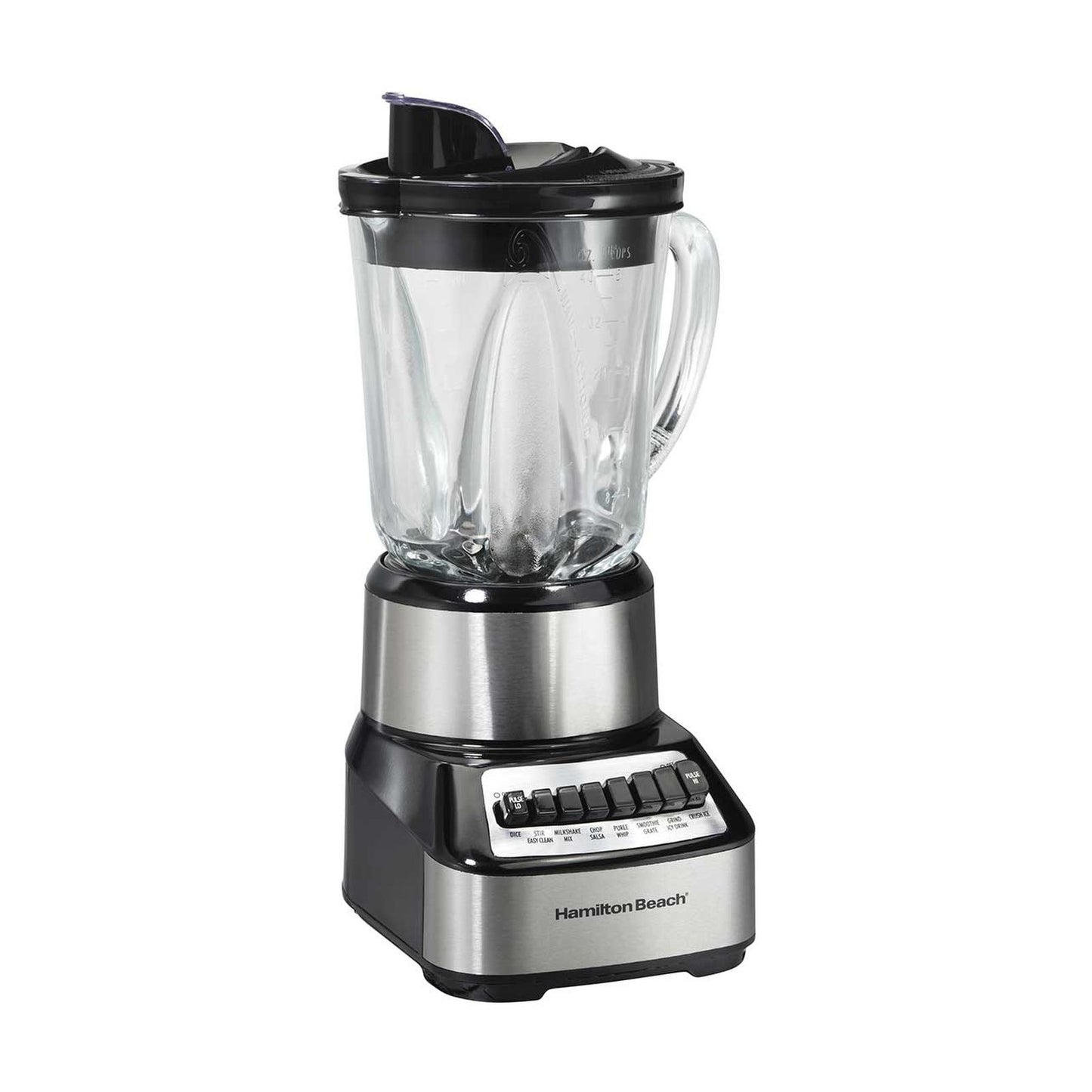 Licuadora Hamilton Beach Wave Crusher Vaso de Vidrio 1.25 Litros Gris 54221G