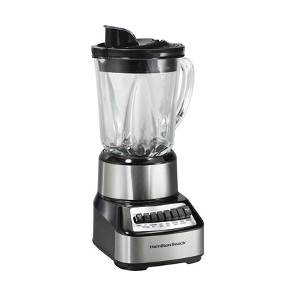 Licuadora Hamilton Beach Wave Crusher Vaso de Vidrio 1.25 Litros Gris 54221G