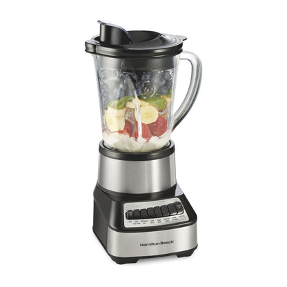 Licuadora Hamilton Beach Wave Crusher Vaso de Vidrio 1.25 Litros Gris 54221G