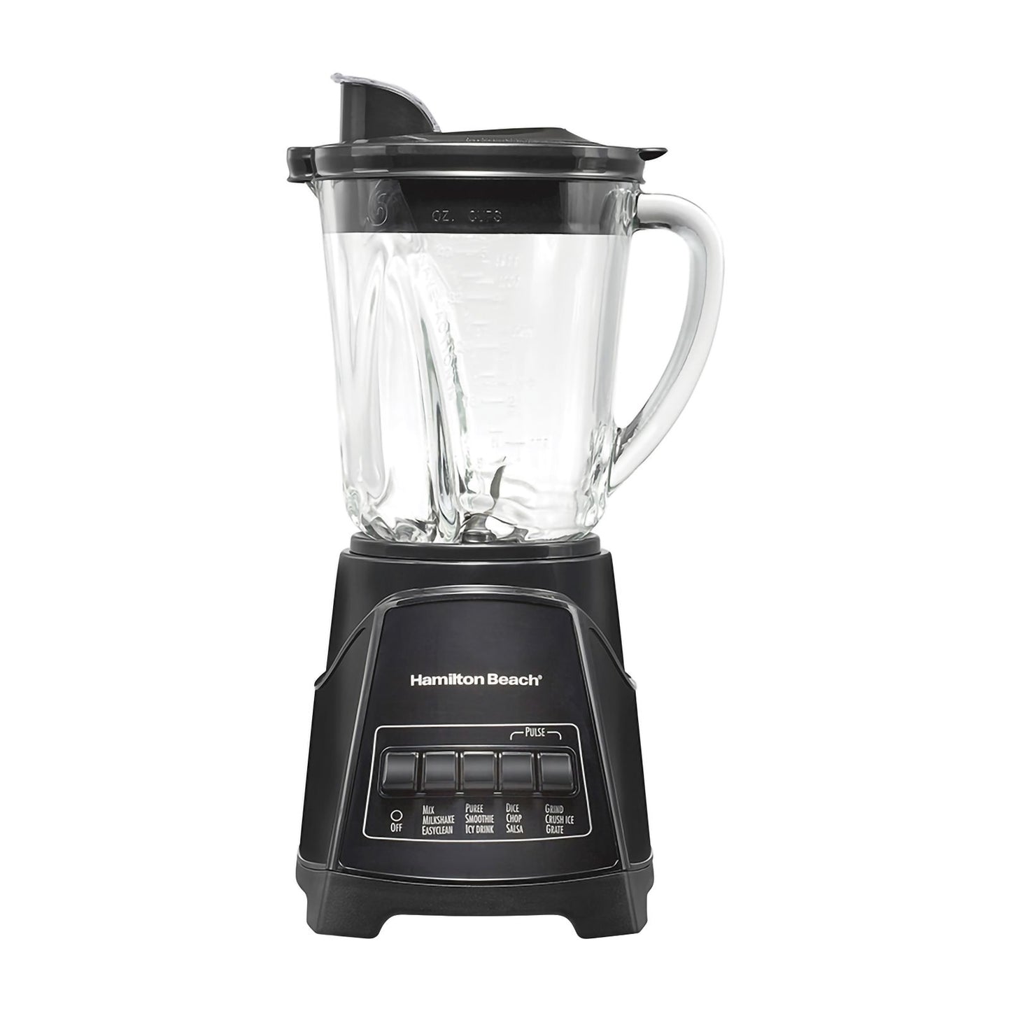 Licuadora Hamilton Beach Power Elite Vaso de Vidrio 1.1 Litros Negra 58146J