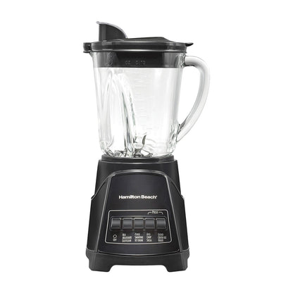 Licuadora Hamilton Beach Power Elite Vaso de Vidrio 1.1 Litros Negra 58146J