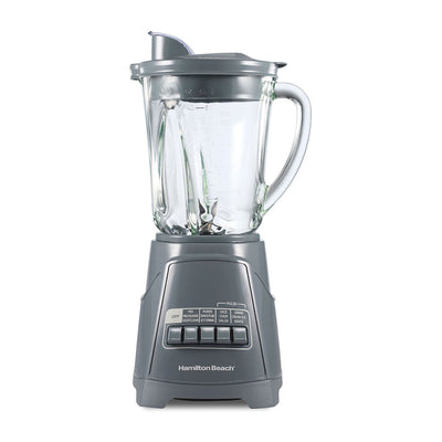 Licuadora Hamilton Beach Power Elite Vaso de Vidrio 1.1 Litros Gris 58153