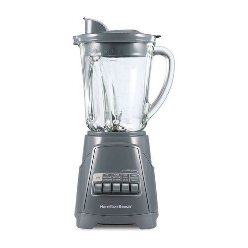 Licuadora Hamilton Beach Power Elite Vaso de Vidrio 1.1 Litros Gris 58153