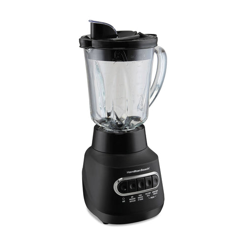 Licuadora Hamilton Beach Vaso de Vidrio 1.2 Litros Negra 58175J