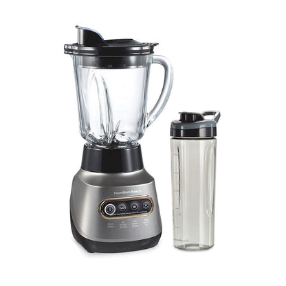Licuadora Hamilton Beach Vaso de Vidrio 1.2 Litros Gris 58181J