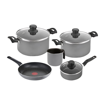 Batería de Cocina T-fal Talent 8 Piezas Gris 5820600