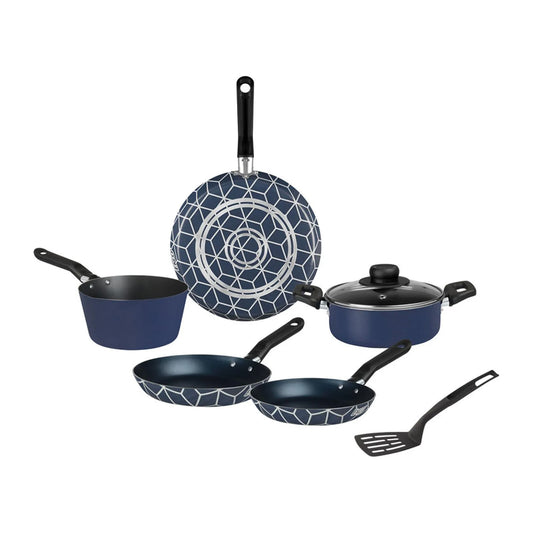 Batería de Cocina Ecko One 7 Piezas Azul 58524