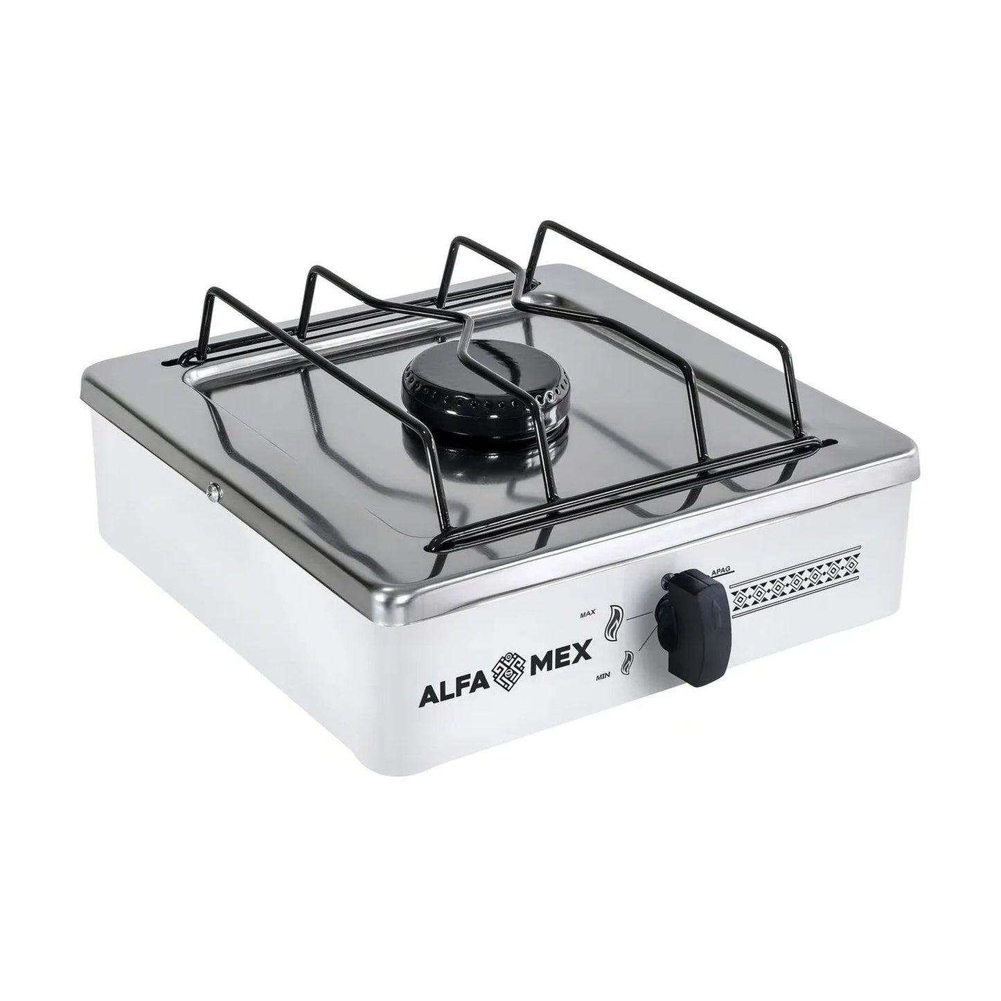 Parrilla de Gas Alfamex 1 Quemador Blanca 603