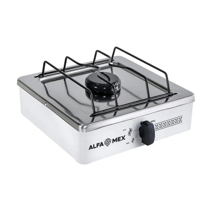 Parrilla de Gas Alfamex 1 Quemador Blanca 603
