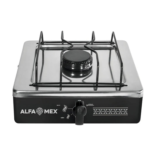 Parrilla de Gas Alfamex 1 Quemador Negra 604
