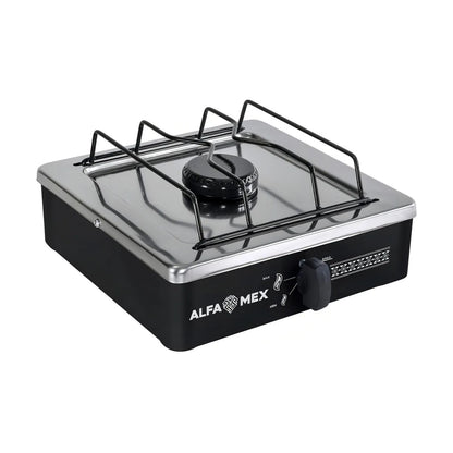 Parrilla de Gas Alfamex 1 Quemador Negra 604