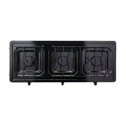 Parrilla de Gas Alfamex 3 Quemadores Negra 611