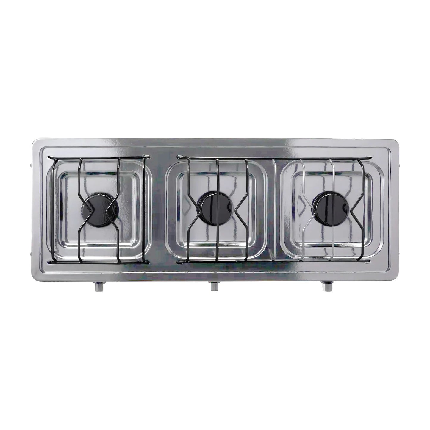 Parrilla de Gas Alfamex 3 Quemadores Negra 612