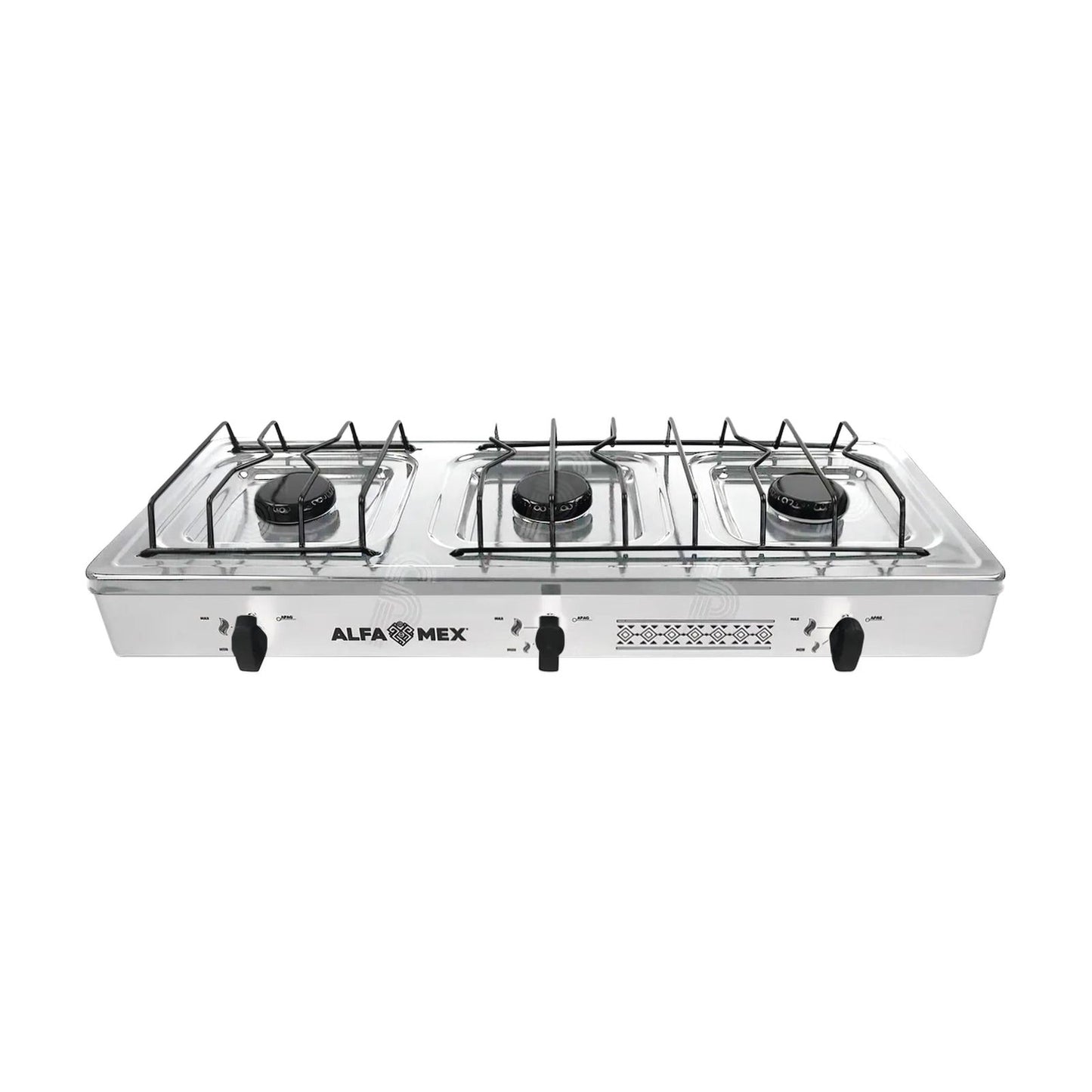 Parrilla de Gas Alfamex 3 Quemadores Blanco 612
