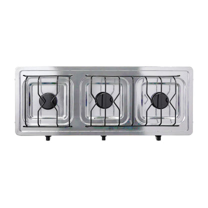 Parrilla de Gas Alfamex 3 Quemadores Blanco 612