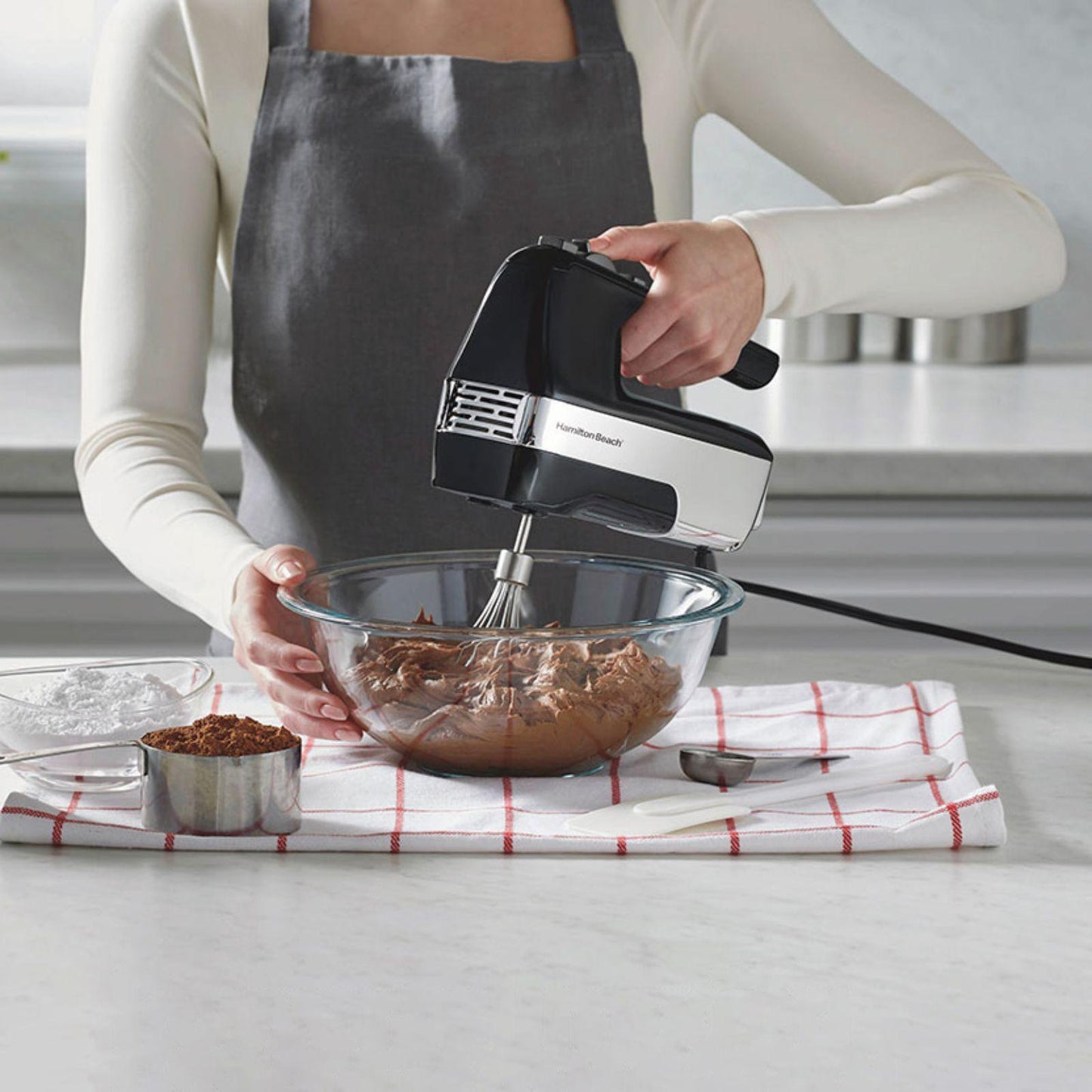 Batidora de Mano Hamilton Beach 6 Velocidades Negra 62631J