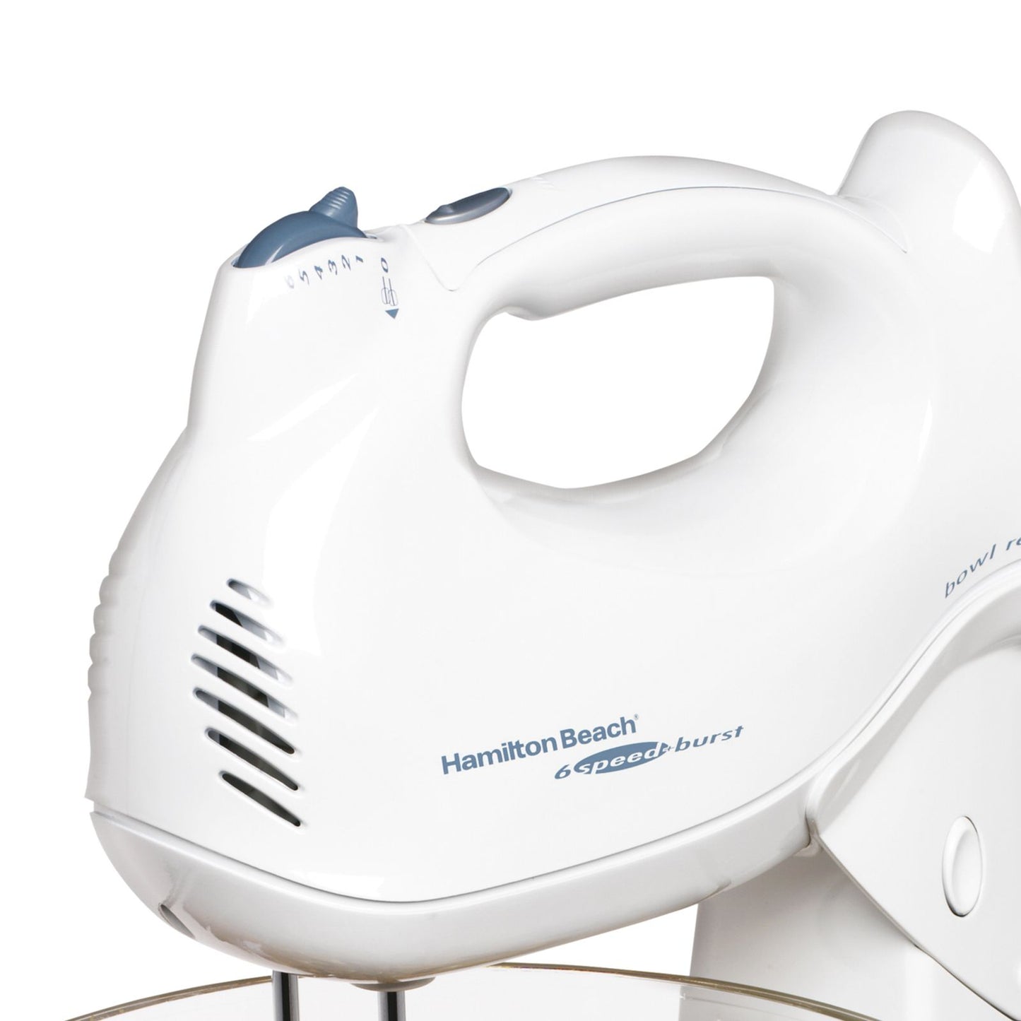 Batidora de Pedestal Hamilton Beach Power Deluxe 6 Velocidades Blanca 64695