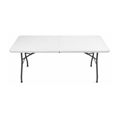 Mesa de Plástico Plegable Peldaños Blanca 703329