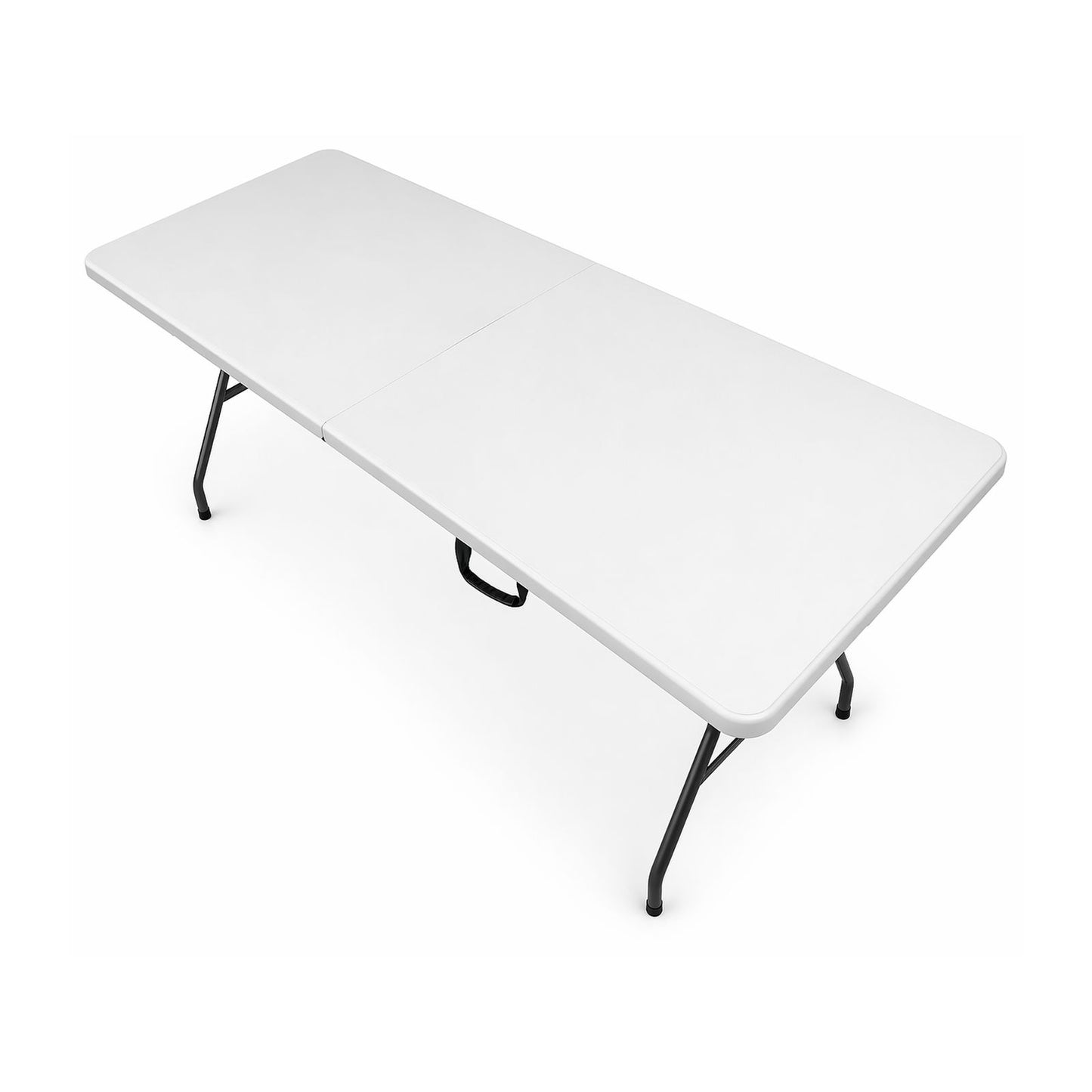 Mesa de Plástico Plegable Peldaños Blanca 703329