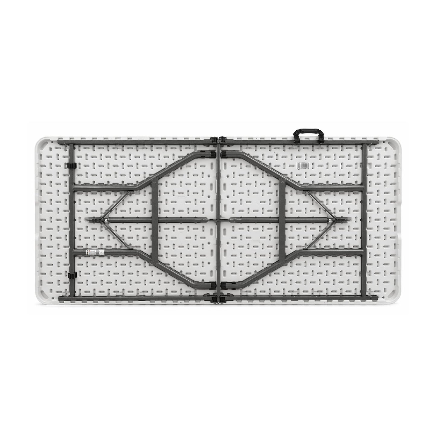 Mesa de Plástico Plegable Peldaños Blanca 703329
