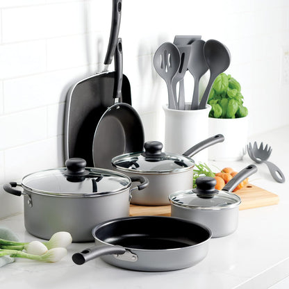 Batería de Cocina Tramontina 15 Piezas Gris Primaware 80143-035