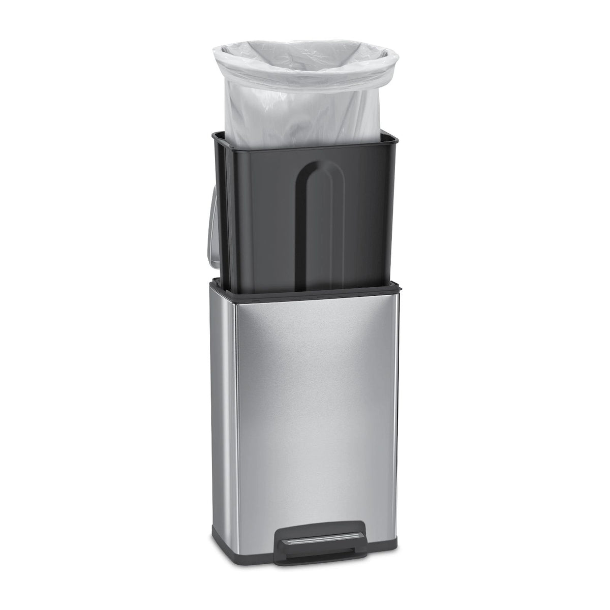Basurero con Pedal Tramontina 50 Litros Acero Inoxidable 81200-500